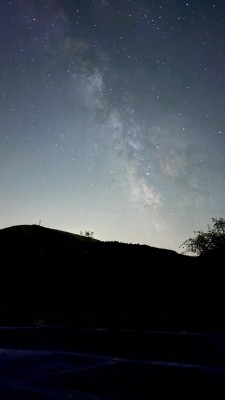Via Lattea. scatto da 30sec con Iphone 16 pro max modalità notturna
